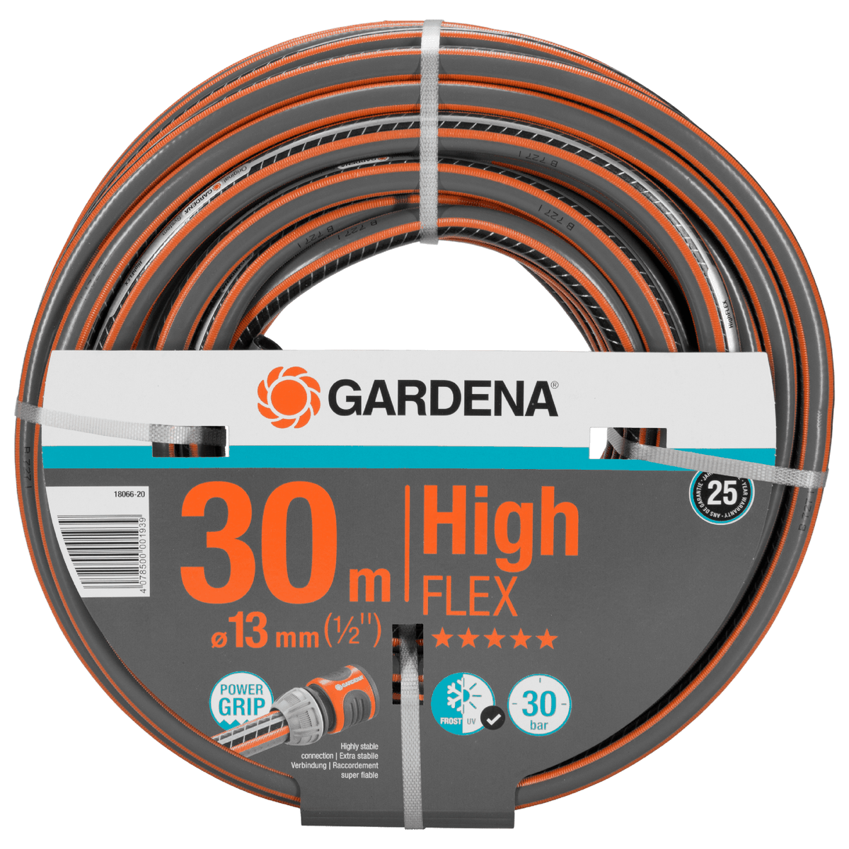 Žarna laistymo Gardena HighFlex 13mm 30m, 9672483-01