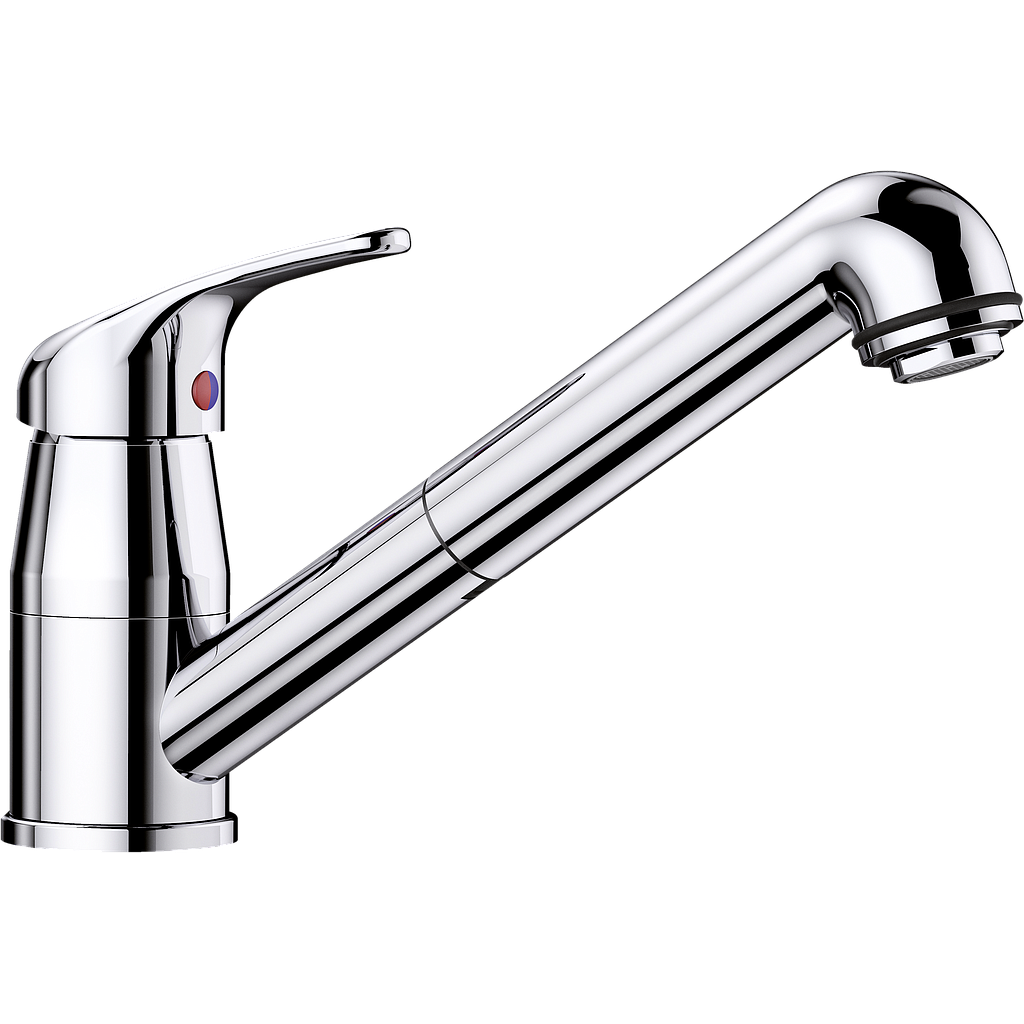 Plautuvės maišytuvas BLANCO DARAS-S chrom HD