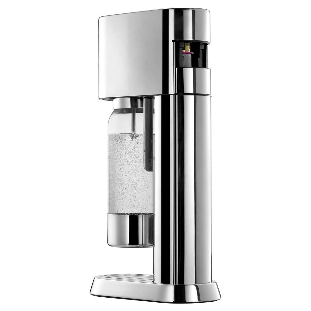 Gazuotų gėrimų gaminimo aparatas SodaStream, nerūdijantis plienas