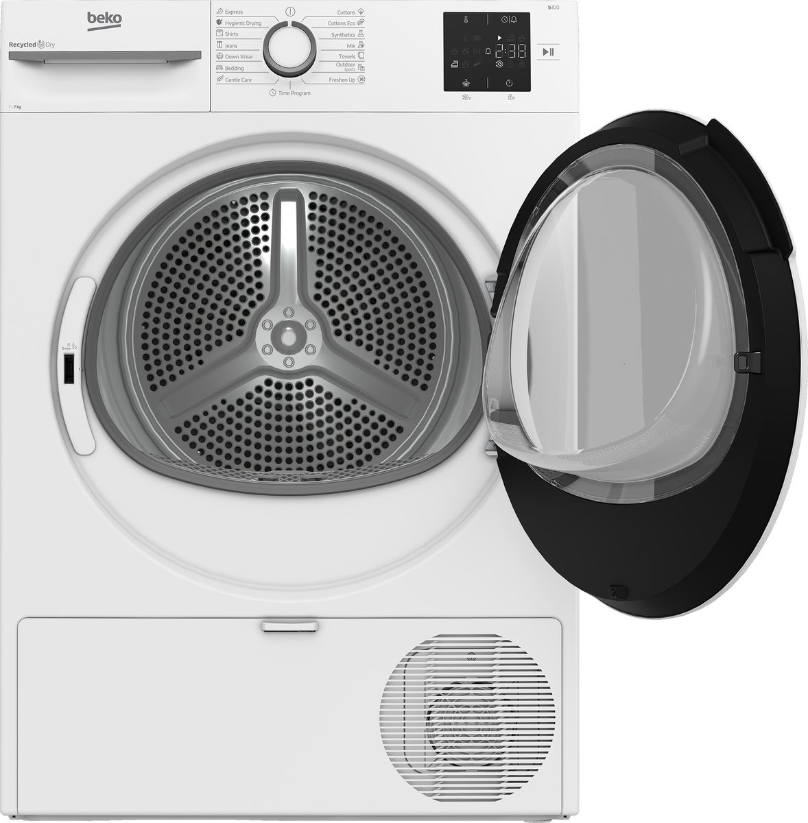 Džiovyklė Beko BM3T372E0W, 7 kg Džiovyklė Beko BM3T372E0W, 7 kg