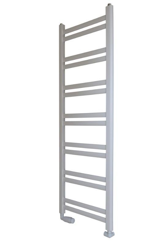 Rankšluosčių džiovintuvas Regnis Retro 44x128 cm, matinė balta (struktūrinė)