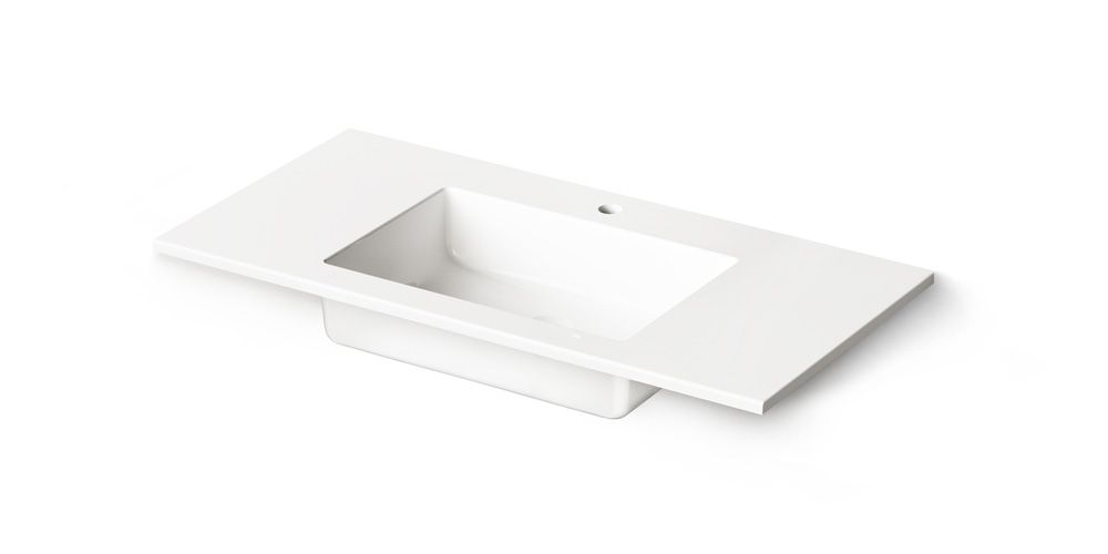 Akmens masės praustuvas PAA Loto 100x49 cm baltas ILOT1000/00 Akmens masės praustuvas PAA Loto 100x49 cm baltas ILOT1000/00