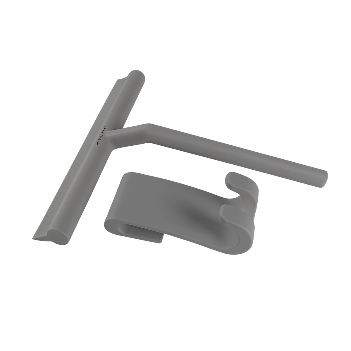 Stiklo valytuvas dušo kabinai Balneo P0202051010-1, pilkas