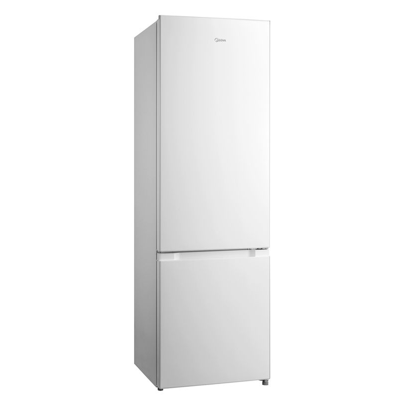 Šaldytuvas Midea MDRB369FGE01, laisvai pastatomas, 177.3 cm, apačioje šaldiklis, šaldytuvo talpa 197 litrai, šaldiklio talpa 65 litrai, klasė E, baltas
