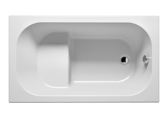Akrilinė vonia Riho Petit 120x70 cm, balta, B149001005