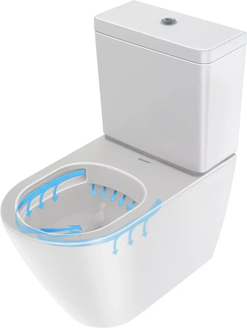 WC puodas Duravit D-Neo 650 mm pastatomas , baltas, 2002090000