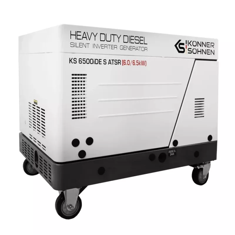 Dyzelinis inverterinis generatorius 6000 W KS 6500iDE S ATSR KONNER & SOHNEN Dyzelinis inverterinis generatorius 6000 W KS 6500iDE S ATSR KONNER & SOHNEN