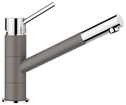 Plautuvės maišytuvas BLANCO KANO Pilka/chrome HD