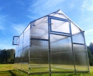 Šiltnamis KLASIKA BERNARD 9,4 m2 (plotis 2,35 m), danga 6 mm ilgis 4 m