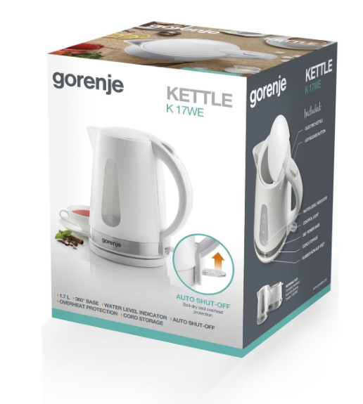 Virdulys GORENJE K17WE