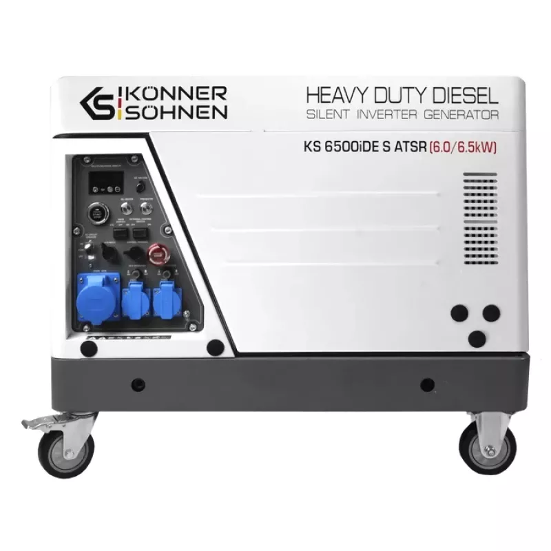 Dyzelinis inverterinis generatorius 6000 W KS 6500iDE S ATSR KONNER & SOHNEN Dyzelinis inverterinis generatorius 6000 W KS 6500iDE S ATSR KONNER & SOHNEN