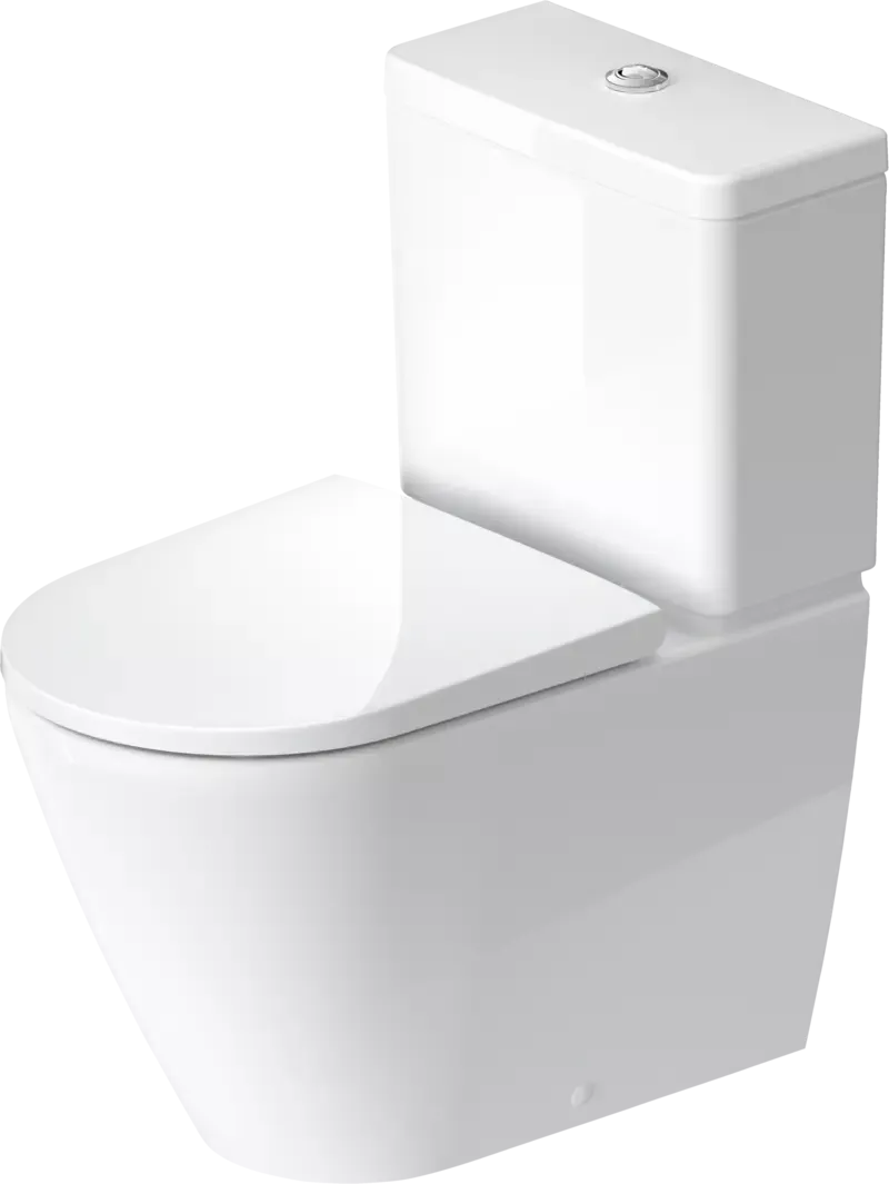 WC puodas Duravit D-Neo 650 mm pastatomas , baltas, 2002090000