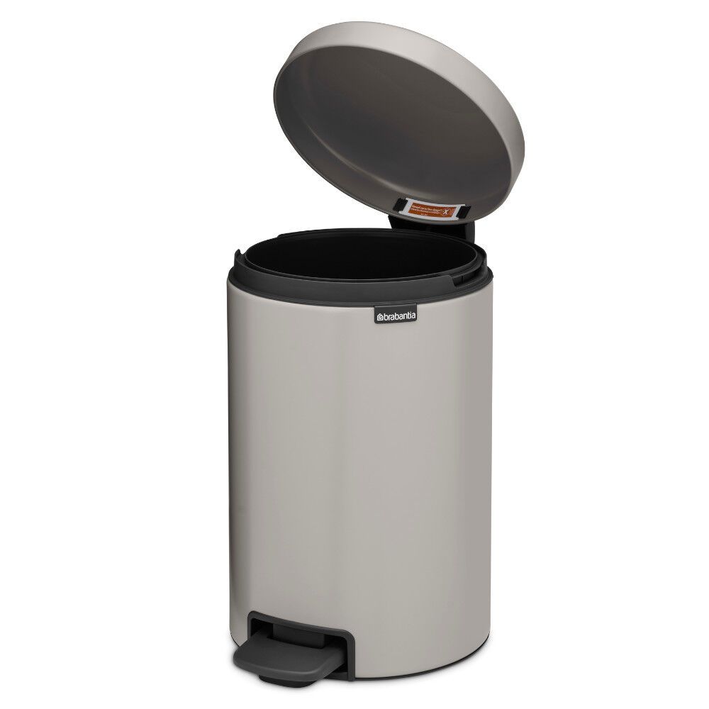 Šiukšlių dėžė Brabantia NewIcon 20L, Soft Grey, 254406