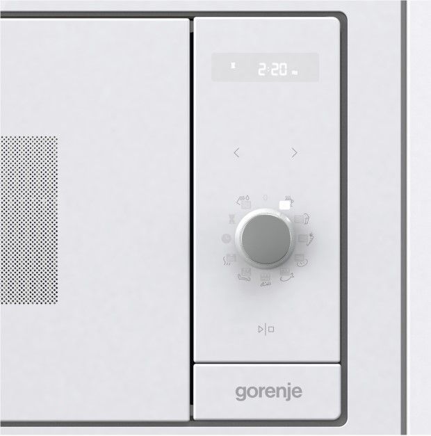 Mikrobangų krosnelė GORENJE BM235G1SYW su griliumi, balta