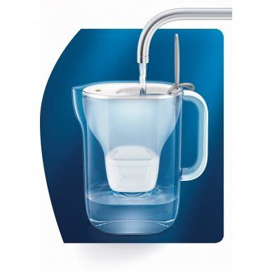 BRITA vandens filtravimo indas Style XL (3,6l) pilkas