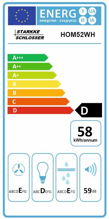 Įmontuojamas gartraukis Schlosser HOM52WH Įmontuojamas gartraukis Schlosser HOM52WH