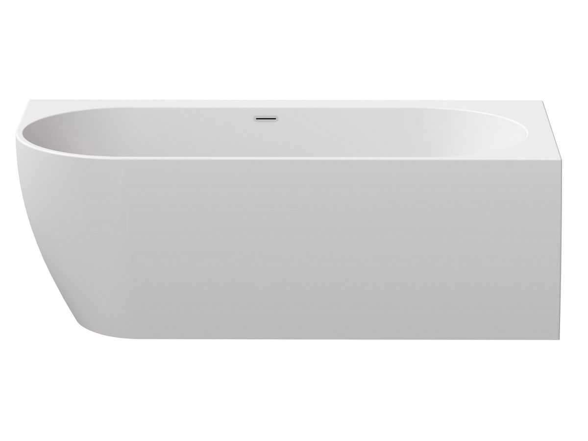 Vonia Freedom Corner R 1700 x 800 sniego baltumo (persipylimo ir sifono dangteliai baltos spalvos) XC00100048
