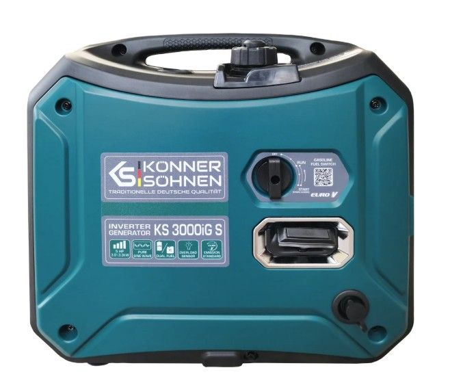 Inverterinis generatorius KÖNNER amp SÖHNEN KS 3000iG S, LPG/benzinas, 3300 W