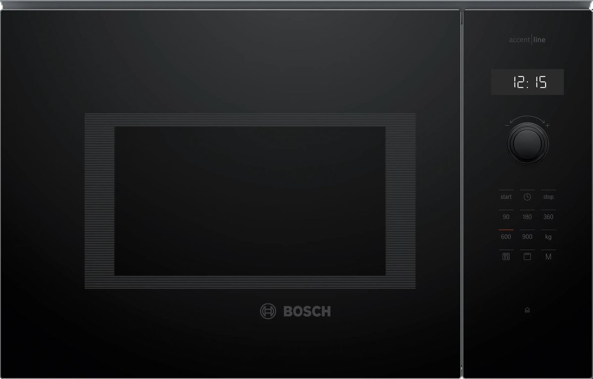 Įmontuojama mikrobangų krosnelė Bosch, Serija 4, BEL454MB1F, su griliu Įmontuojama mikrobangų krosnelė Bosch, Serija 4, BEL454MB1F, su griliu