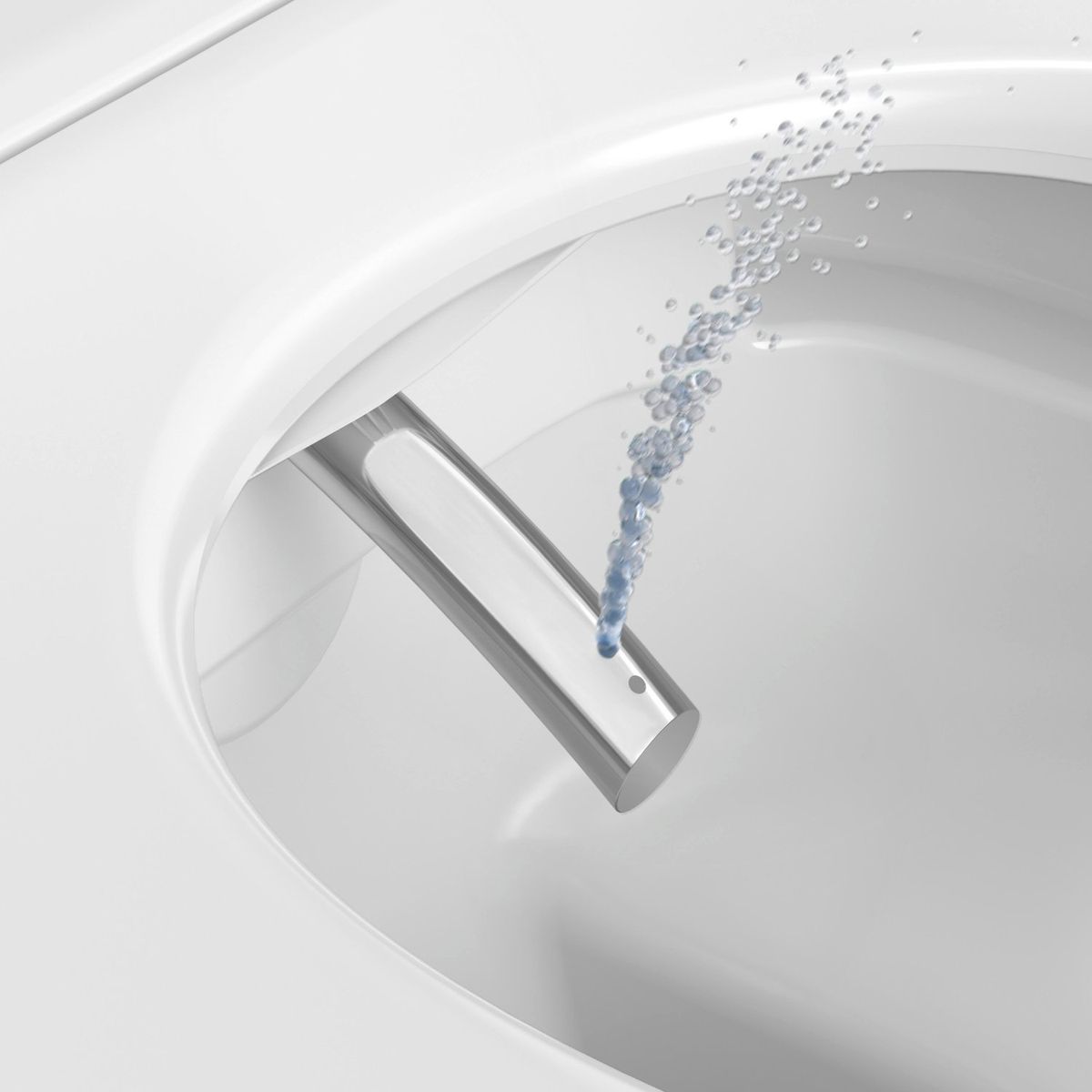 Pakabinamas klozetas Duravit SensoWash D-Neo Compact Rimless su SoftClose dangčiu, baltas 654000012004300