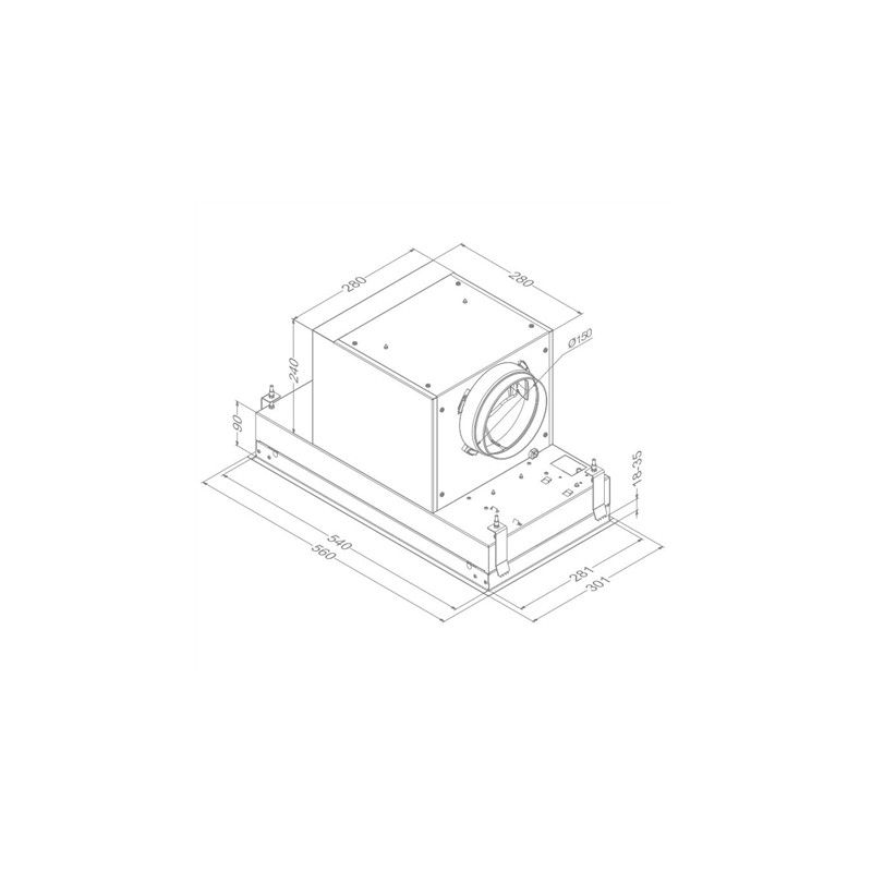 Gartraukis NOVY Mini Pure'line 816