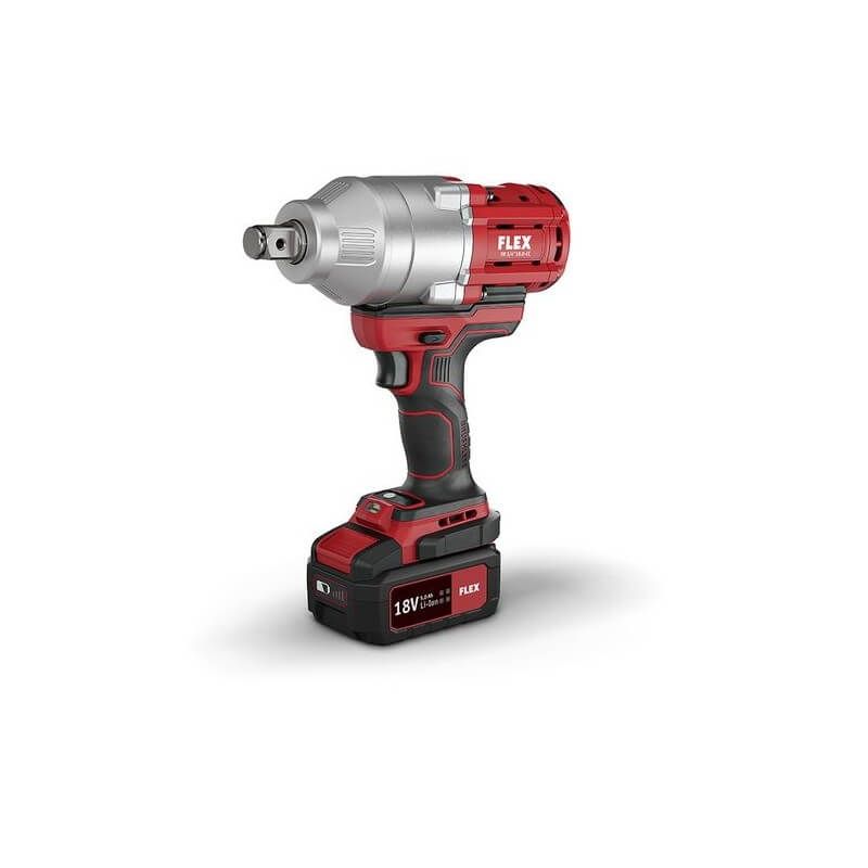 Akumuliatorinis smūginis veržliasukis FLEX IW 3/4&quot; 18.0-EC/5.0 Set