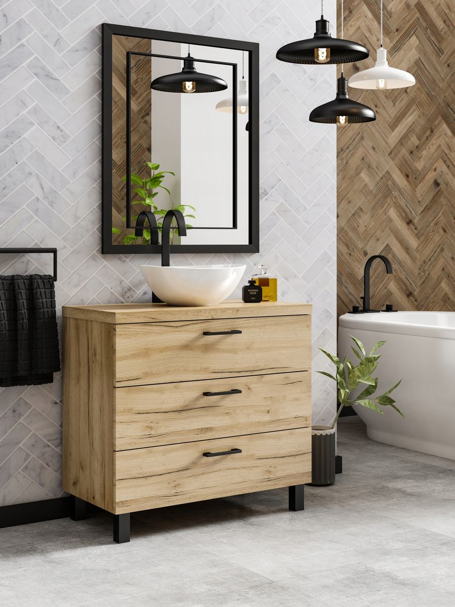 Spintelė ROMA 80cm, medžio sp. 551499 Spintelė ROMA 80cm, medžio sp. 551499