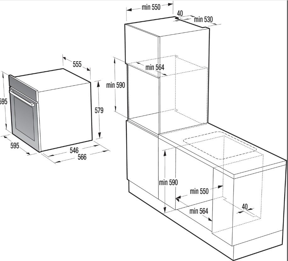 Orkaitė Gorenje BOP798S37BG Orkaitė Gorenje BOP798S37BG