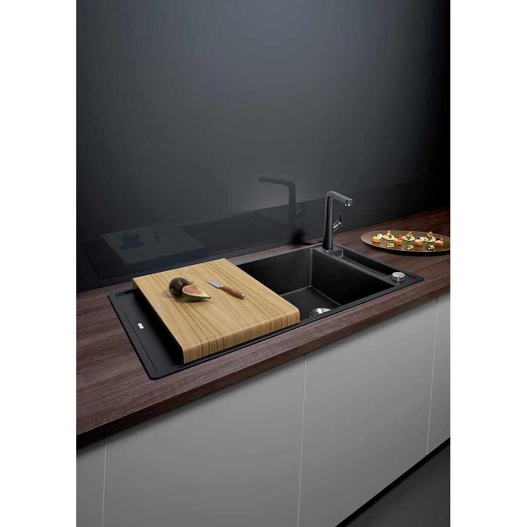 Silgranitinė plautuvė BLANCO AXIA III XL 6 S SILG PDUR Antracitas Z.ES InFino M.AF