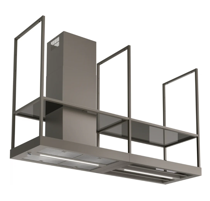 Gartraukis FABER HOOD T-SHELF EV8 TITANIUM MATT A180 Gartraukis FABER HOOD T-SHELF EV8 TITANIUM MATT A180