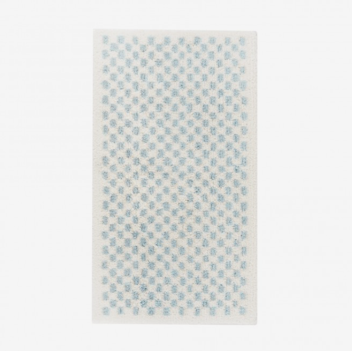 Vonios kilimėlis ESTORIL 50x80cm, sea mist/snow, 1002292810002