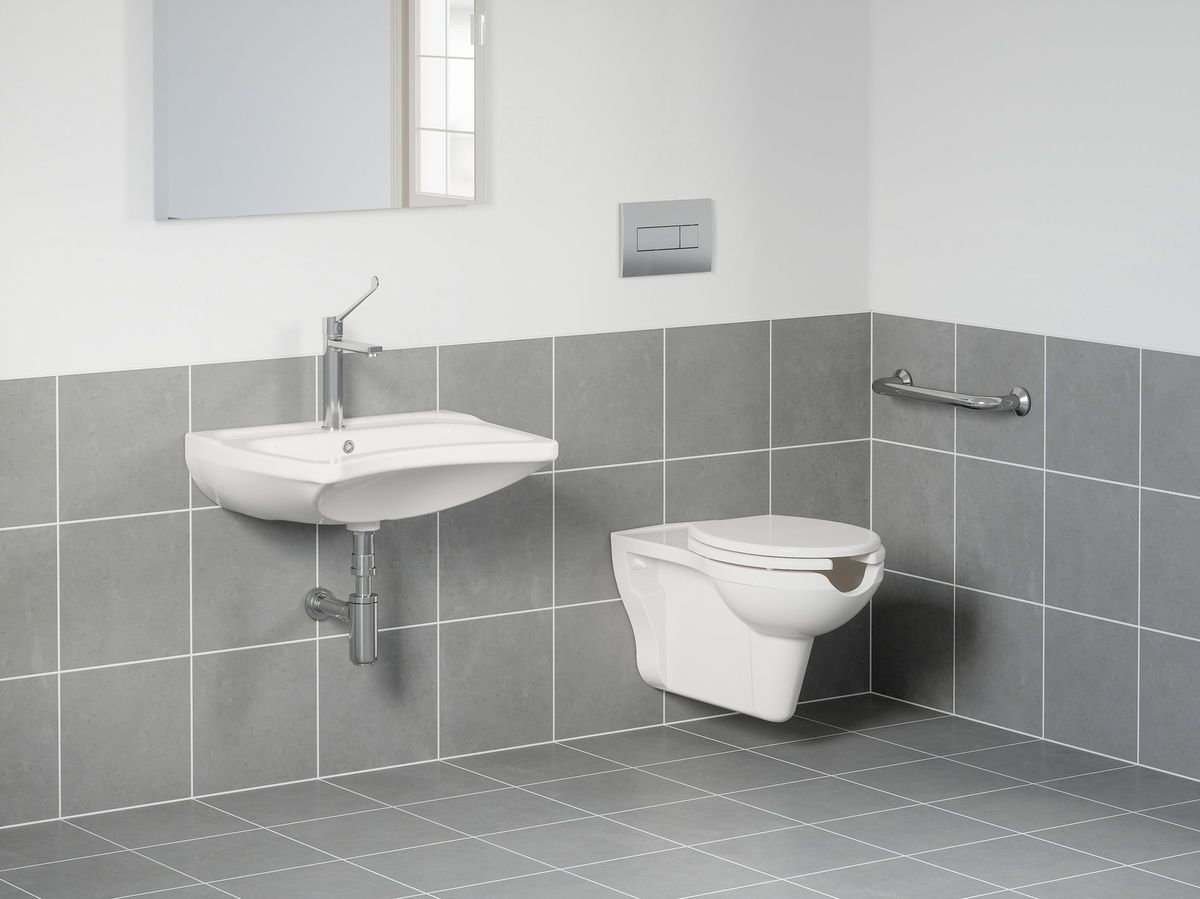 Pakabinamas ant sienos WC Ravak Safe Rim set, baltas, X01930 Pakabinamas ant sienos WC Ravak Safe Rim set, baltas, X01930