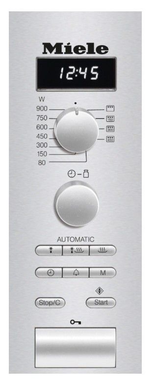 Mikrobangų krosnelė Miele M 6012 SC, 09485210 Mikrobangų krosnelė Miele M 6012 SC, 09485210