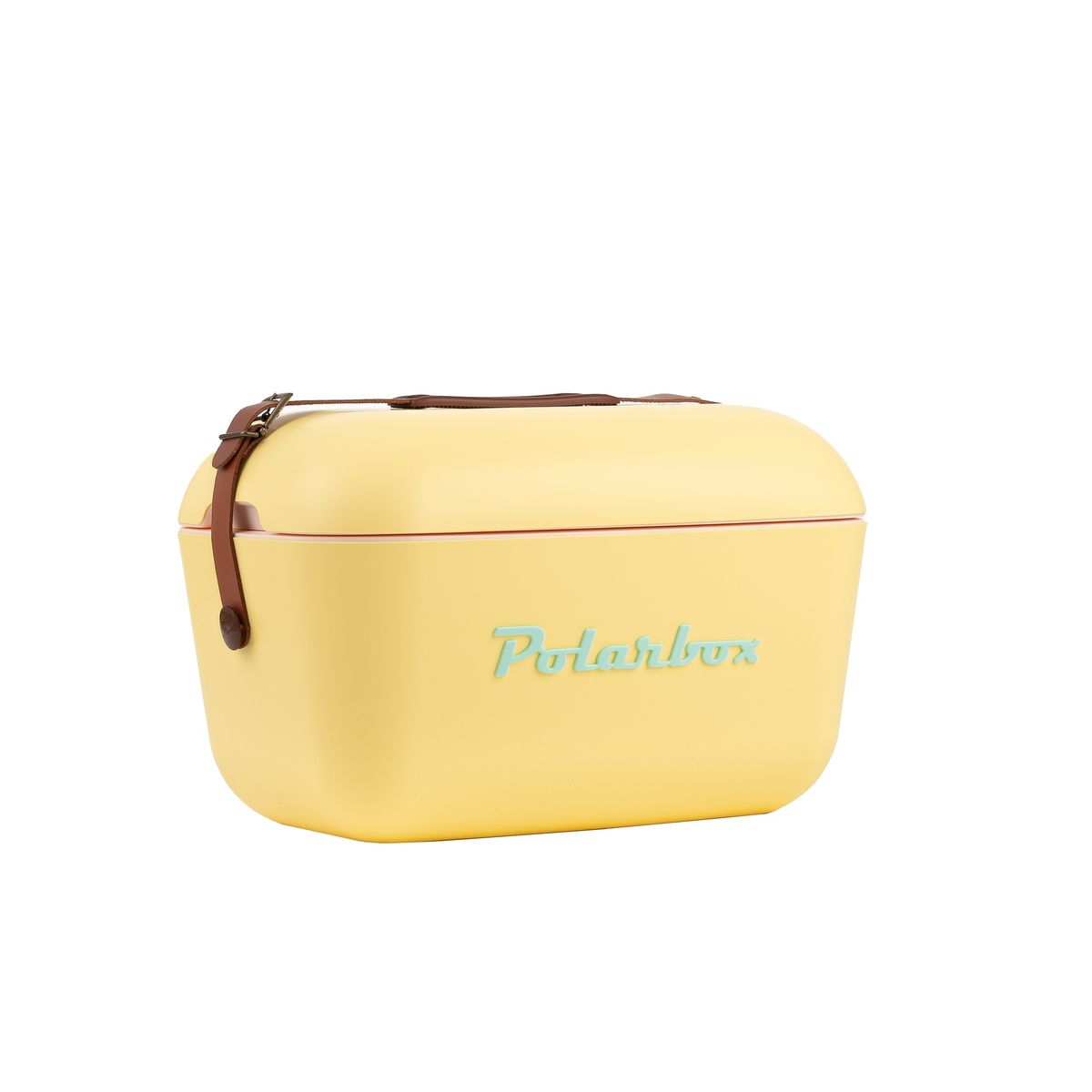 POLARBOX Yellow – Cyan Classic retro šaltkrepšis, 12L