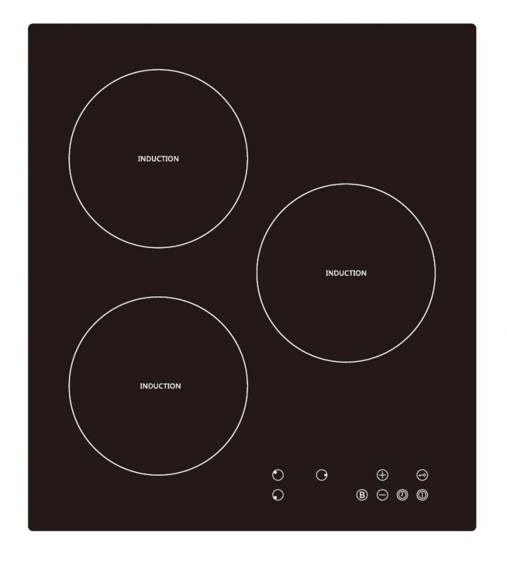 Indukcinė 45 cm pločio indukcinė kaitlentė Schlosser PI403T1, juoda Indukcinė 45 cm pločio indukcinė kaitlentė Schlosser PI403T1, juoda
