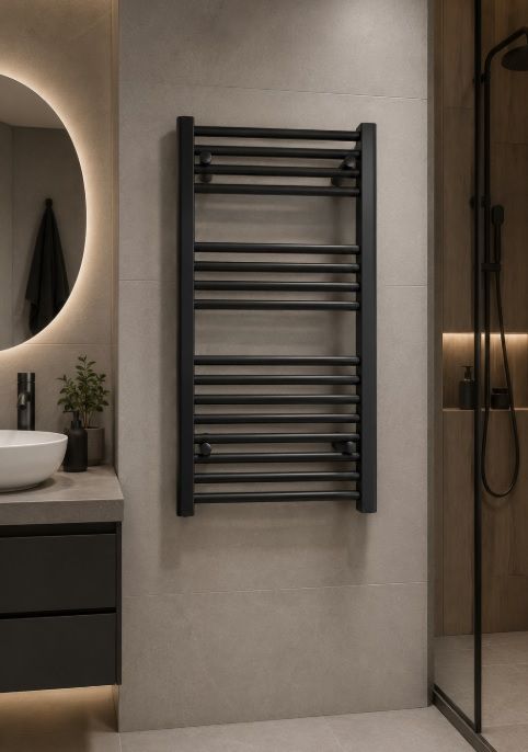 Rankšluosčių džiovintuvas Očenašek BND 45x95 cm, juodas, BND450950BL Rankšluosčių džiovintuvas Očenašek BND 45x95 cm, juodas, BND450950BL
