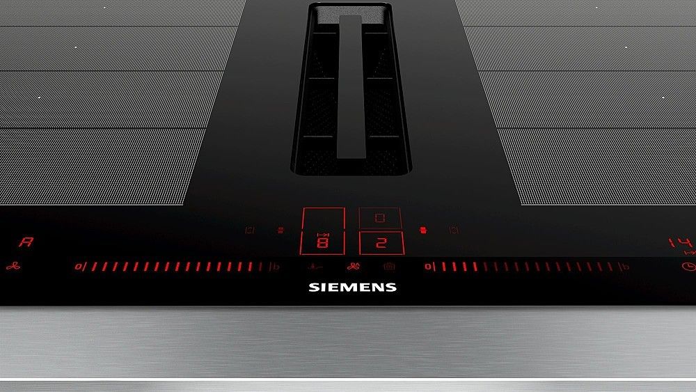 Indukcinė kaitlentė su integruotu gartraukiu Siemens EX875LX67E