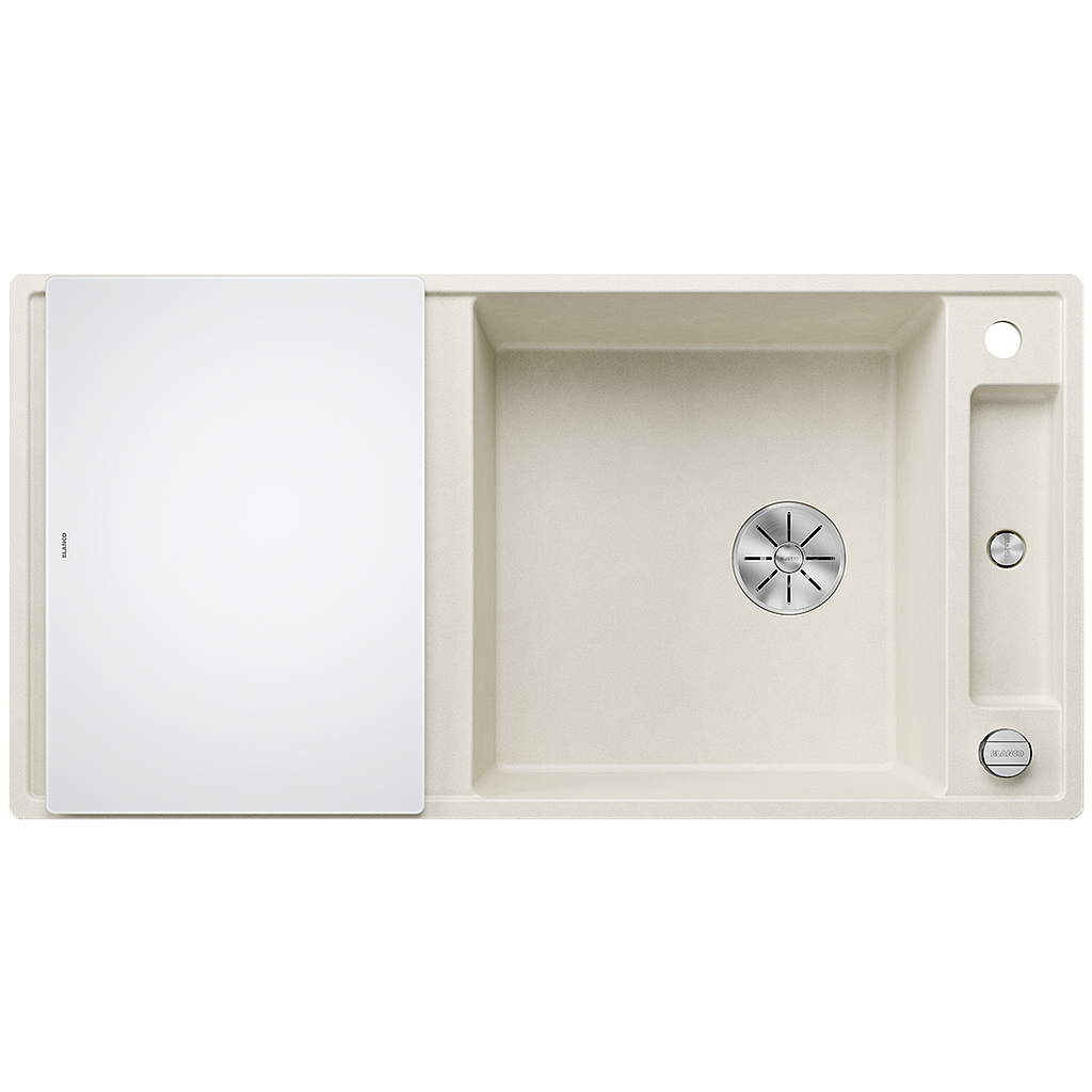 Silgranitinė plautuvė BLANCO AXIA III XL 6 S SILG Balta Z.GL InFino M.AF