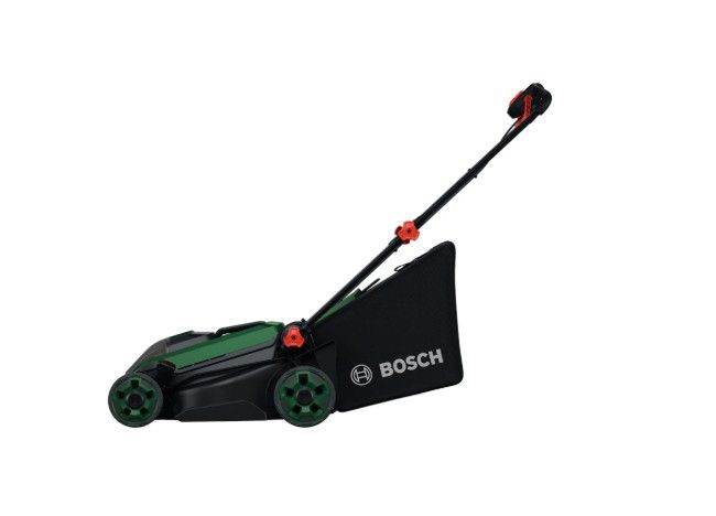 Vejapjovė Bosch Rotak 18V2-38, 2x4Ah, 06008B9M00 Vejapjovė Bosch Rotak 18V2-38, 2x4Ah, 06008B9M00