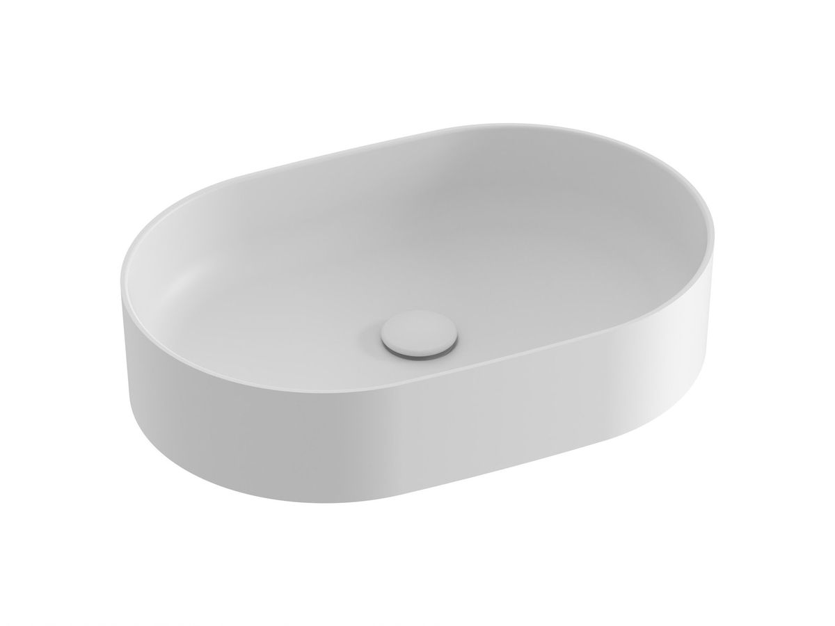 Keraminis praustuvas Ravak Ceramic Slim O 55, baltas matinis, XJX0E155000