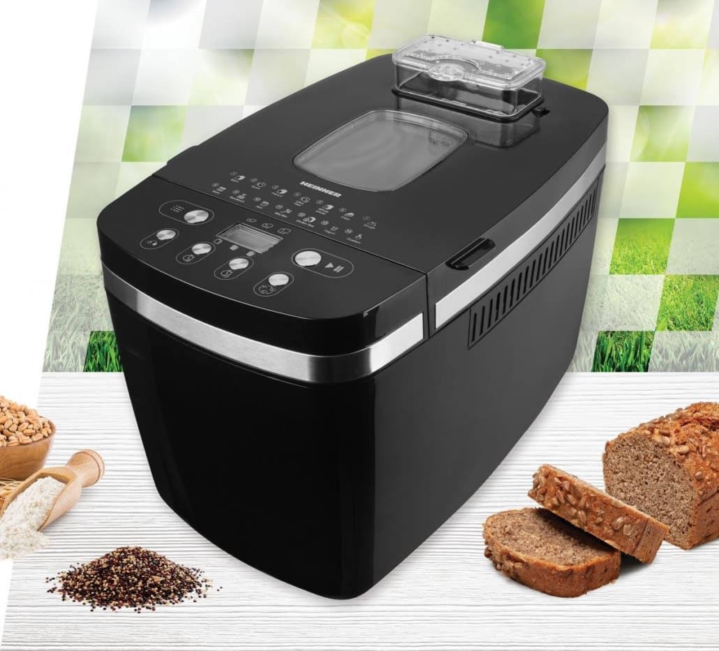 Duonos kepimo krosnelė 850W HBM-D850BK2P HEINNER Duonos kepimo krosnelė 850W HBM-D850BK2P HEINNER