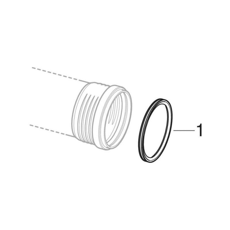Geberit Silent-PP trišakis (50x50x45°) 45G d50/50 390232141 Geberit Silent-PP trišakis (50x50x45°) 45G d50/50 390232141