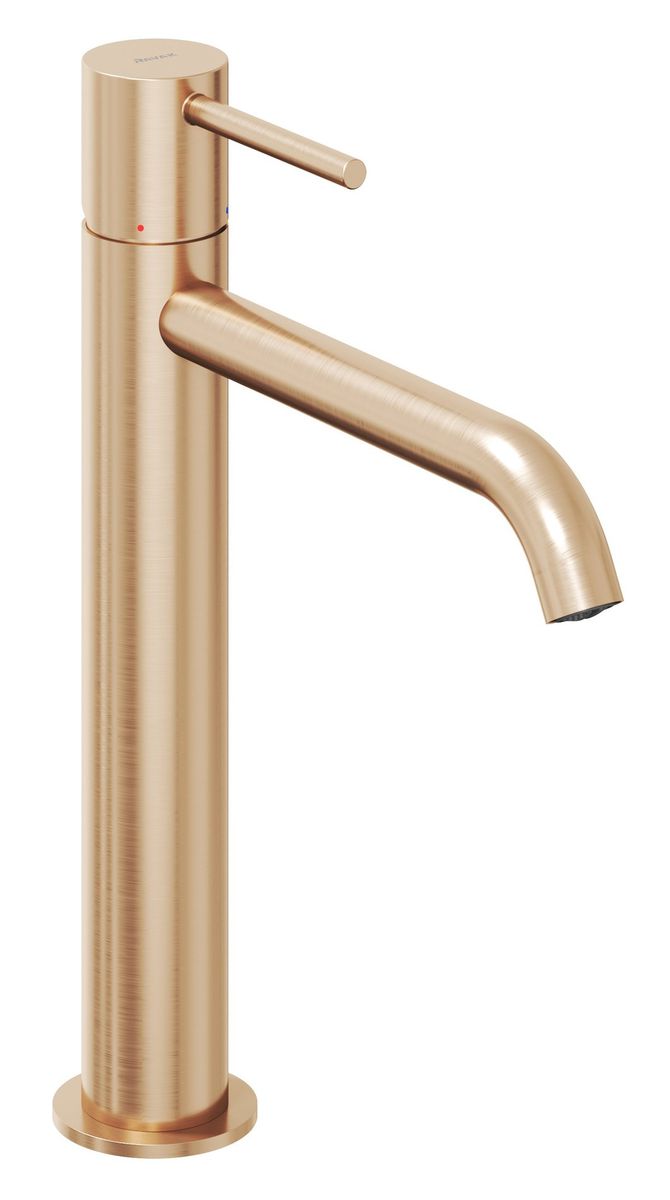 Praustuvo maišytuvas Ravak Espirit 250 mm be dugno vožtuvo, Rose Gold Brushed X070393