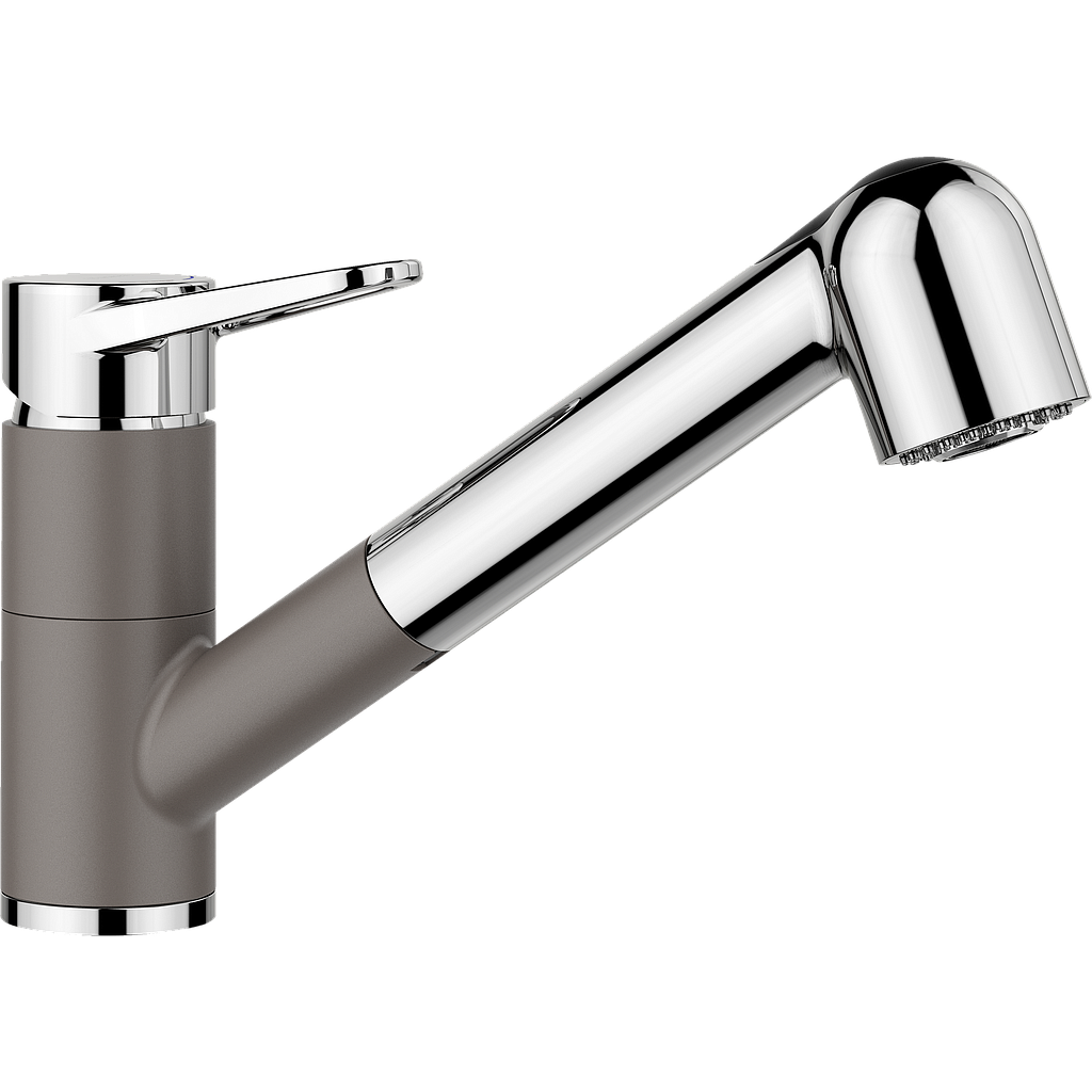 Plautuvės maišytuvas BLANCO WEGA-S II Pilka/chrome HD