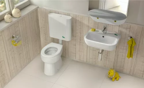 WC Sėdynė JIKA BABY be dangčio, balta, H8970373000001