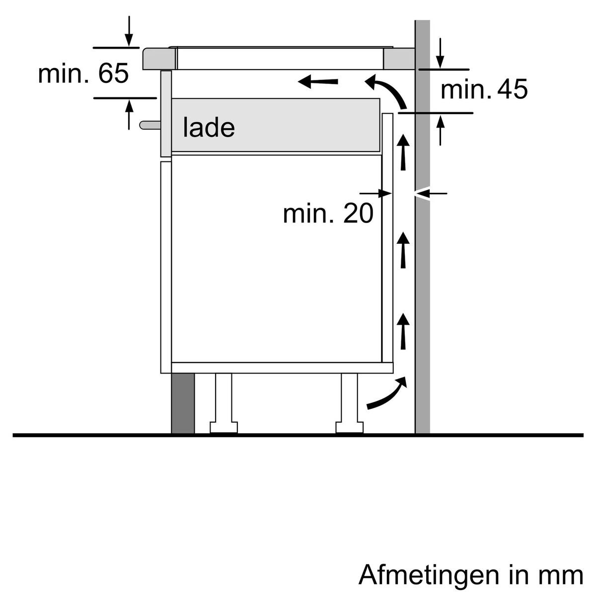 Kaitlentė BOSCH PIF61RHB1E