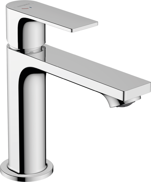 Praustuvo maišytuvas HANSGROHE Rebris E 110 CoolStart su metaliniu dugno vožtuvu, chromas, 72551000