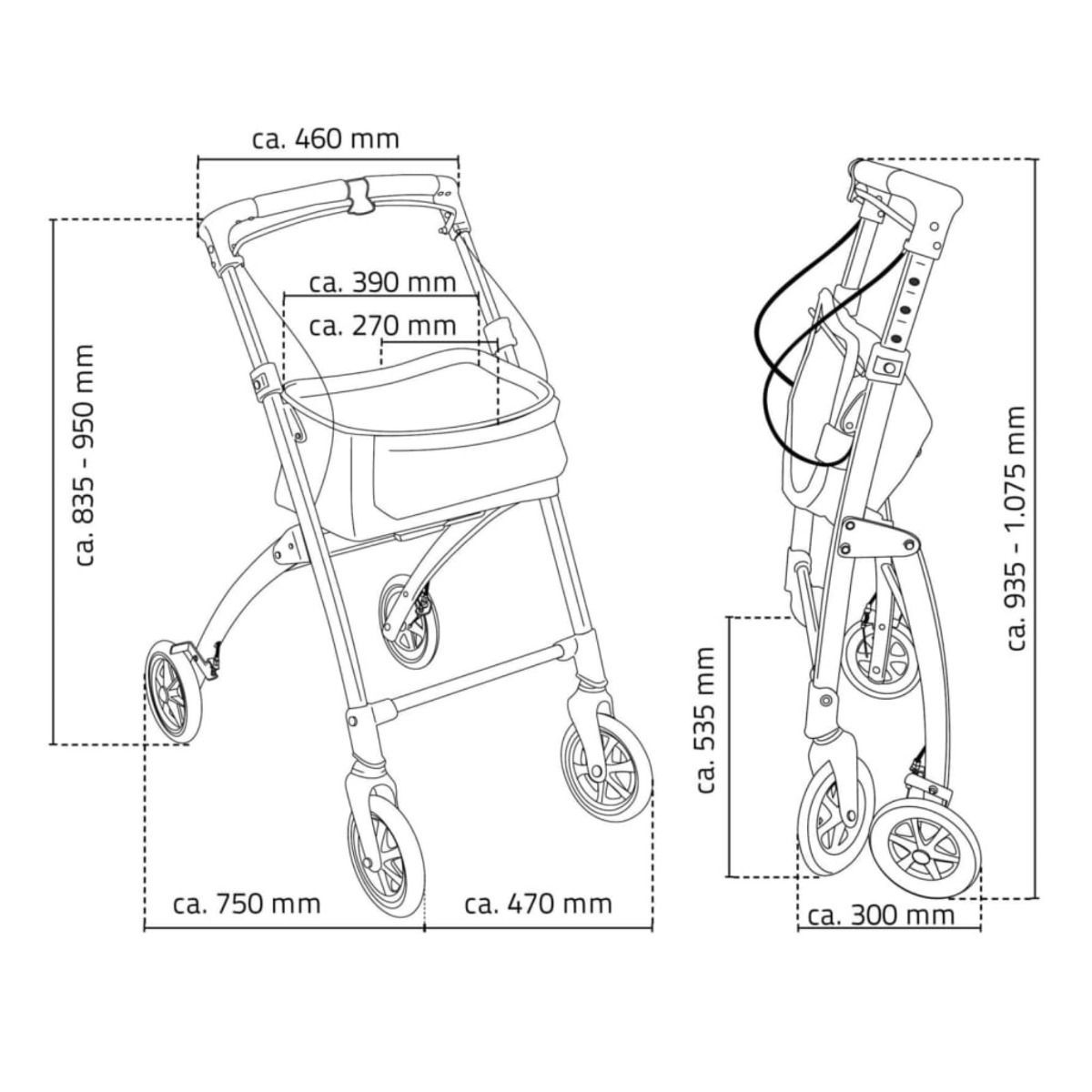 Sulankstoma namų vaikštynė Ridder Pit White, A0300301