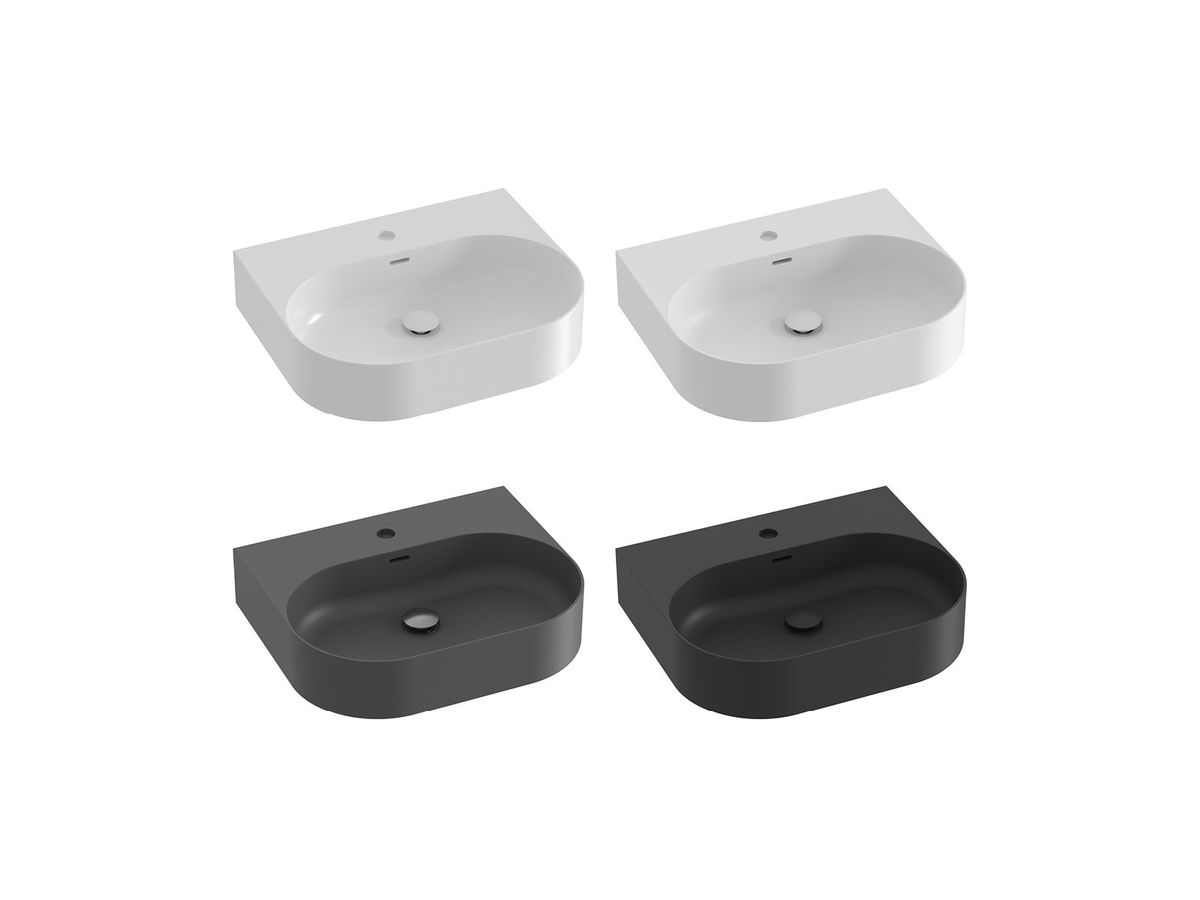 Keraminis praustuvas Ravak Ceramic Slim Wall O 55 N, baltas, XJX01155008