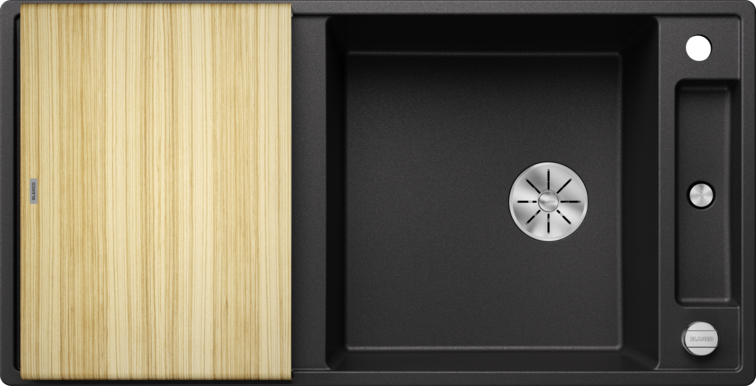 Silgranitinė plautuvė BLANCO AXIA III XL 6 S SILG PDUR Antracitas Z.ES InFino M.AF